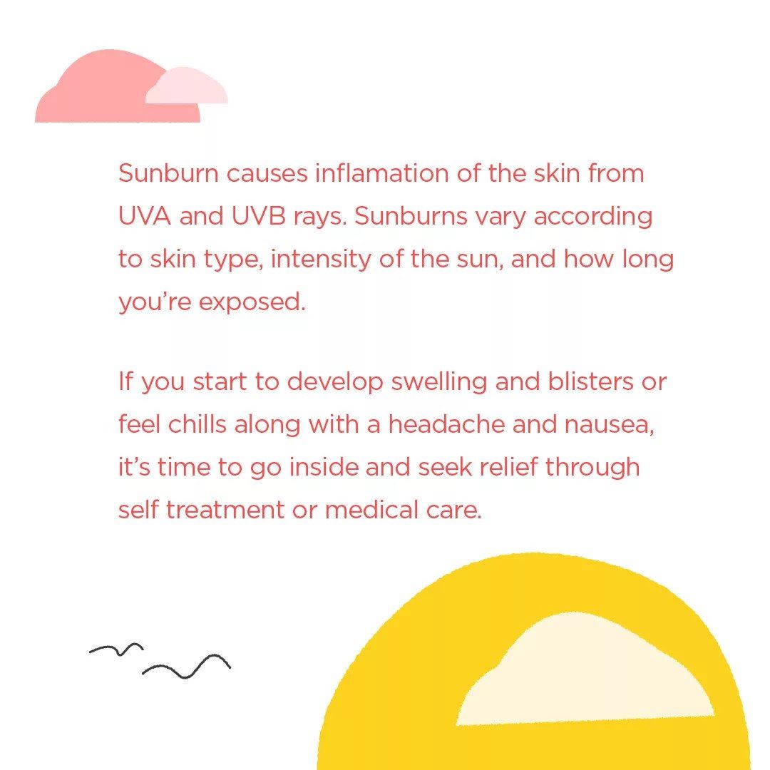 Sunburn causes
